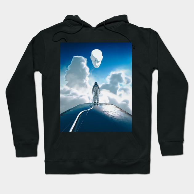 Head in the clouds Hoodie by JoshWhiteArt